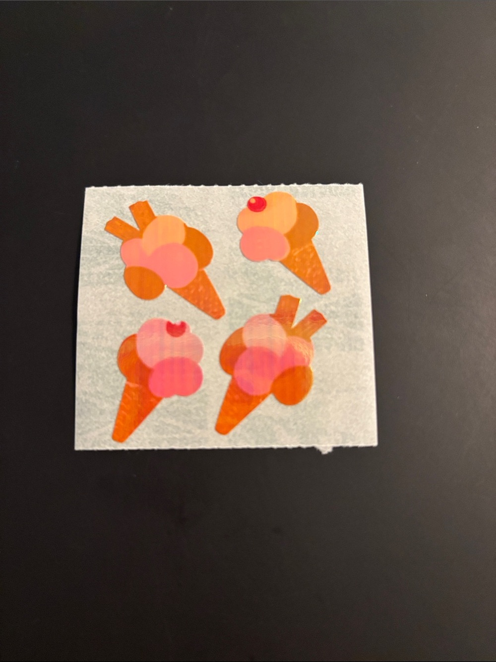 4/$20 Stickermagic Pearly Ice Cream Sticker Mod Vintage 90’s